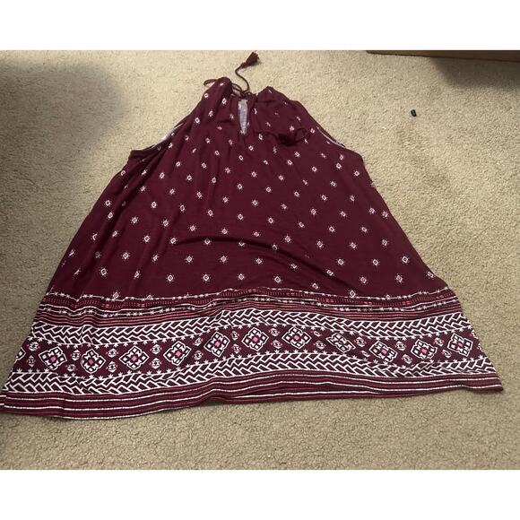 Old Navy Boho Babydoll Tank Top - Picture 1 of 4